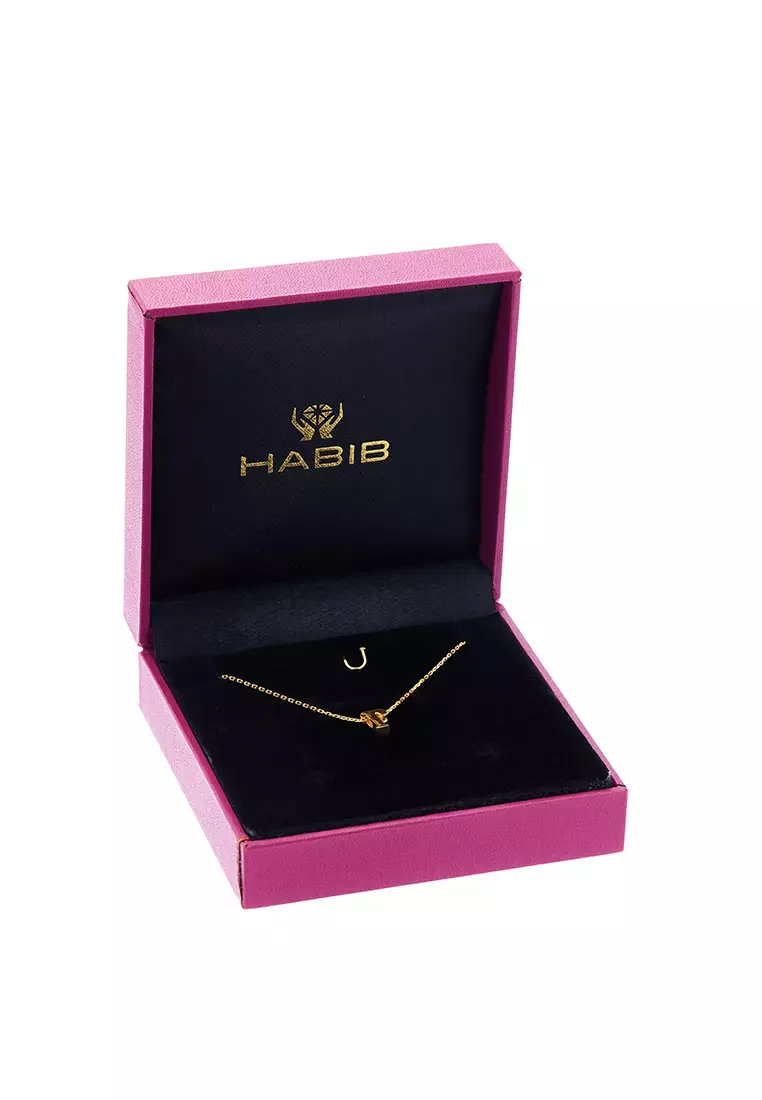 HABIB Oro Italia 916 Yellow Gold Necklace GC28230922(R)