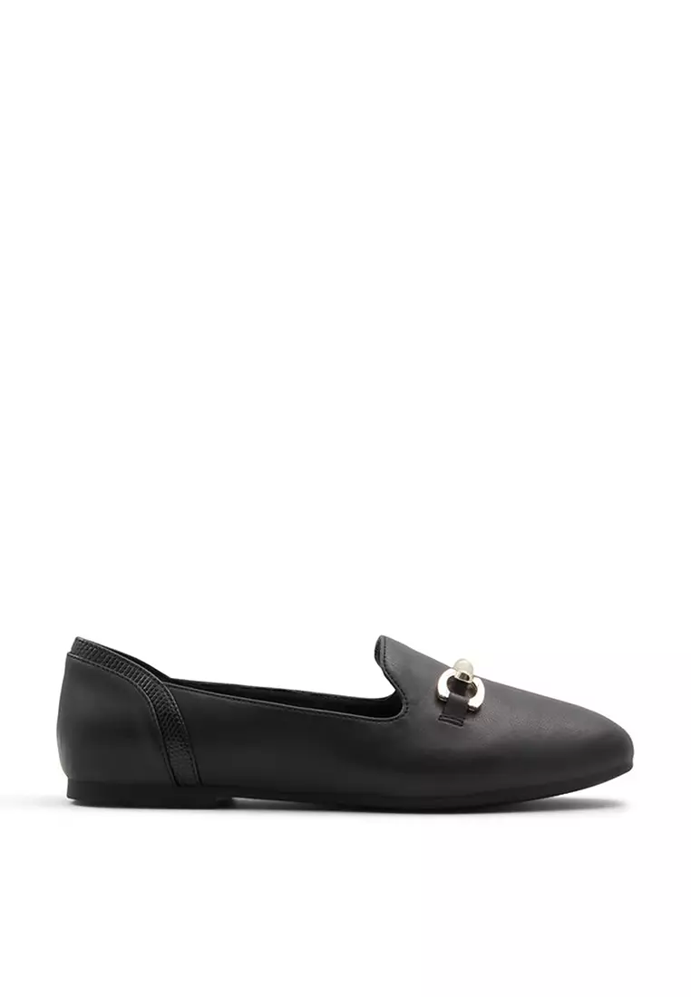 Aldo black hotsell slip ons