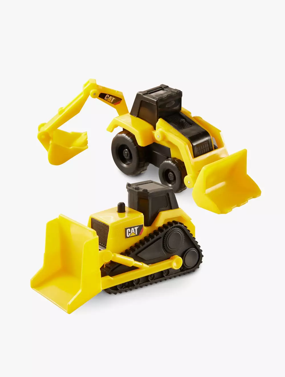 Caterpillar 2-Pack Bulldozer & Backho - CT282280 - Multicolor