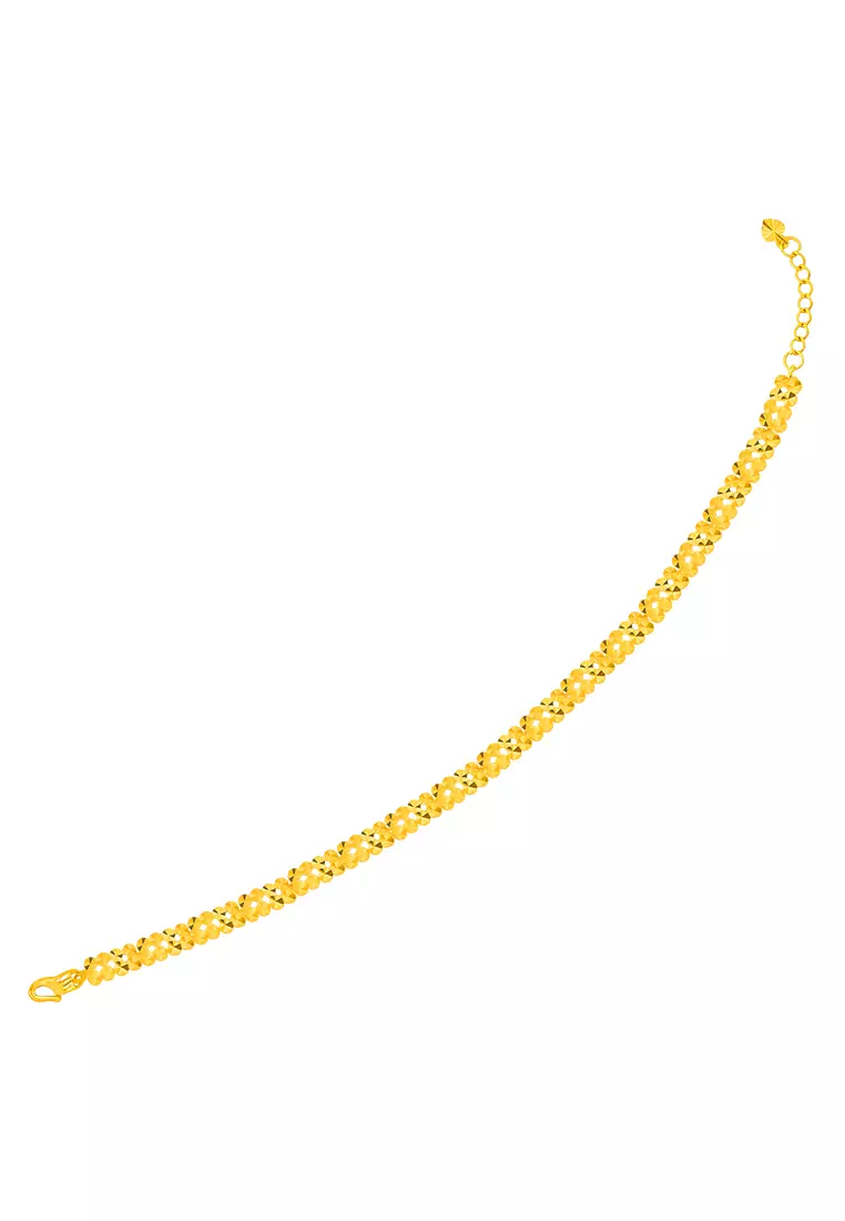 MJ Jewellery 375/9K Gold Bracelet T29