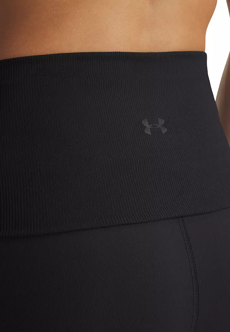 Meridian 羅紋摺疊高腰喇叭褲腳女士緊身褲