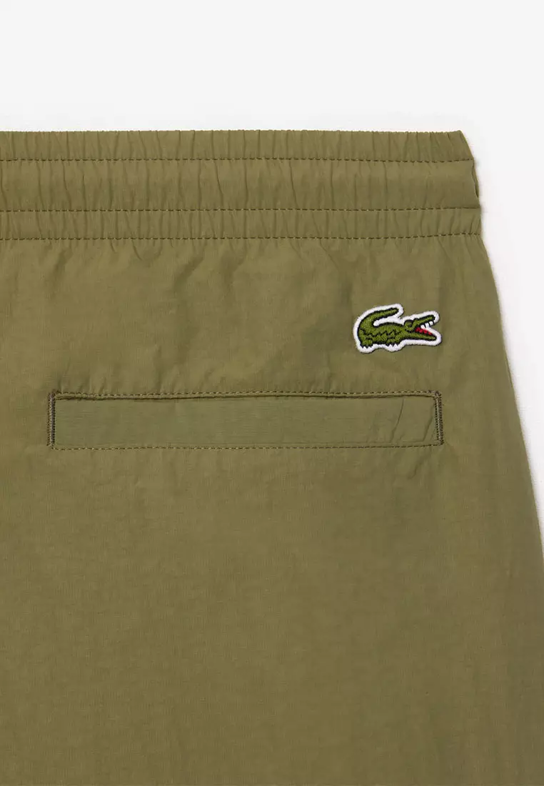 Loose Cut Zipped Pocket Shorts