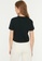 Trendyol black Black Printed Crop Knitted T-Shirt 0C383AA0856689GS_2
