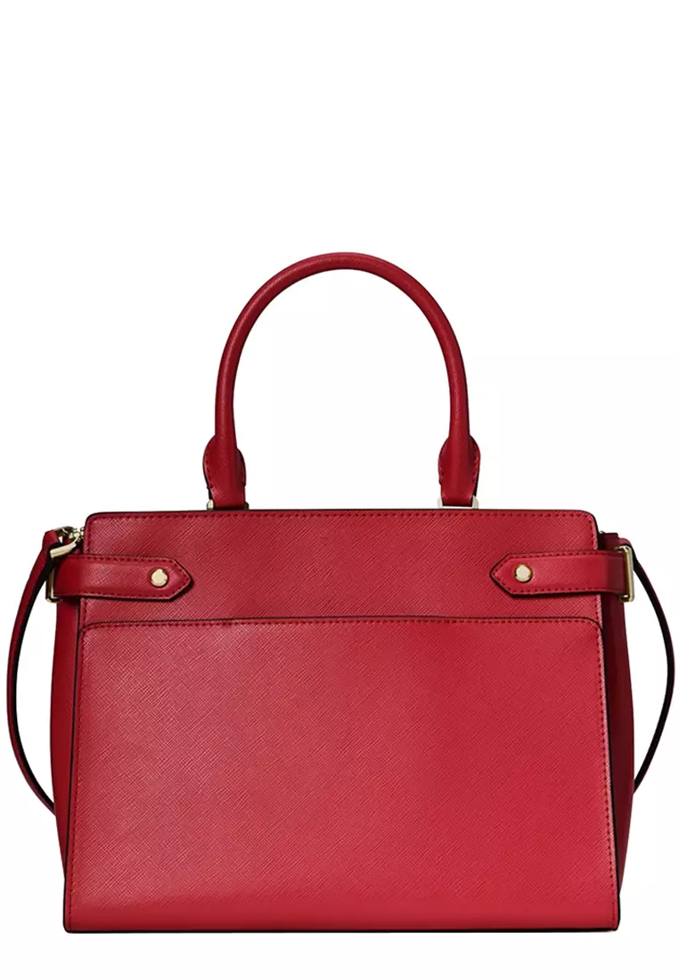 Buy Kate Spade Kate Spade Staci Medium Satchel Bag in Red Currant