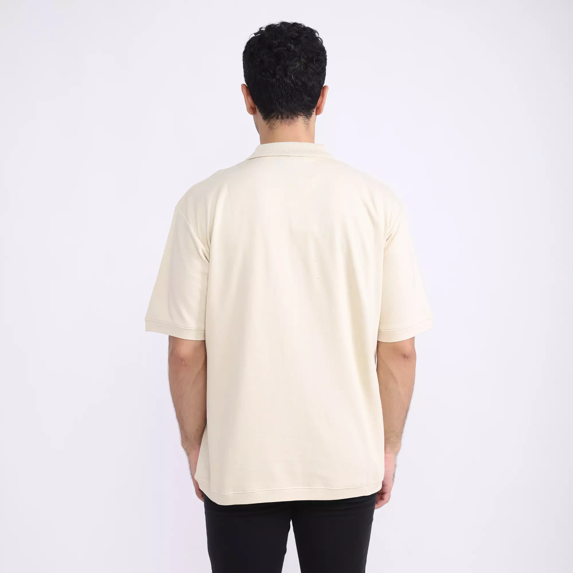 LARUSSO Dominic Polo Basic Shirt - Whitecap Grey