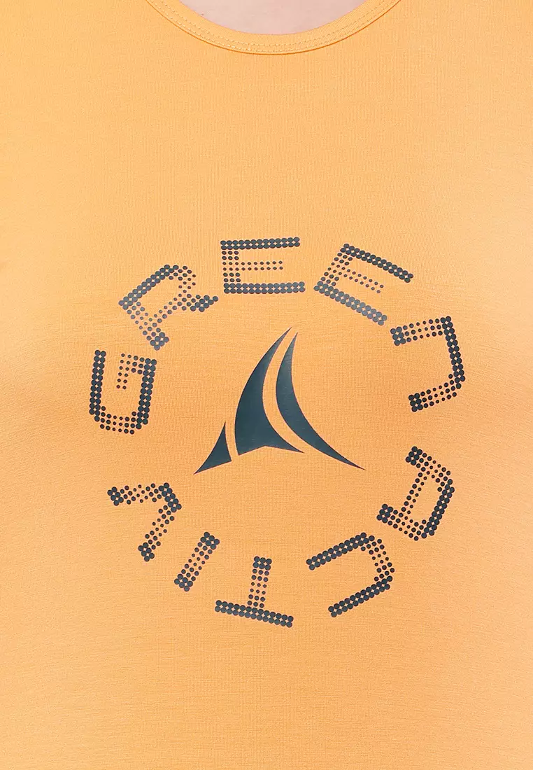 Kaos Pelatihan Bambu Ramah Lingkungan Wanita Kuning Premium