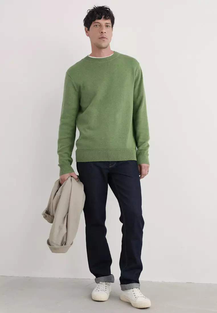 Seasalt Cornwall Green Moorstone Jumper
