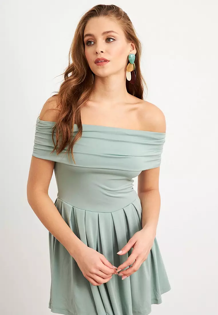 Madonna Collar Mini Dress