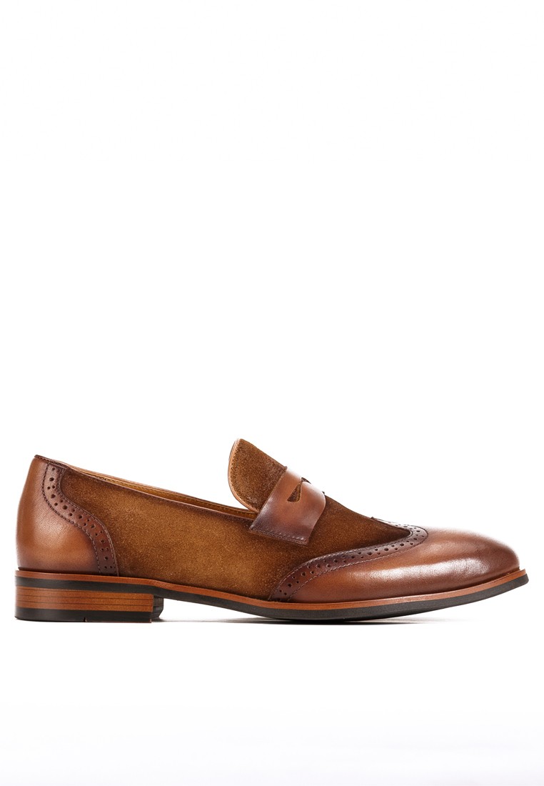 Malmesbury Vintage Leather Loafers BL05-58