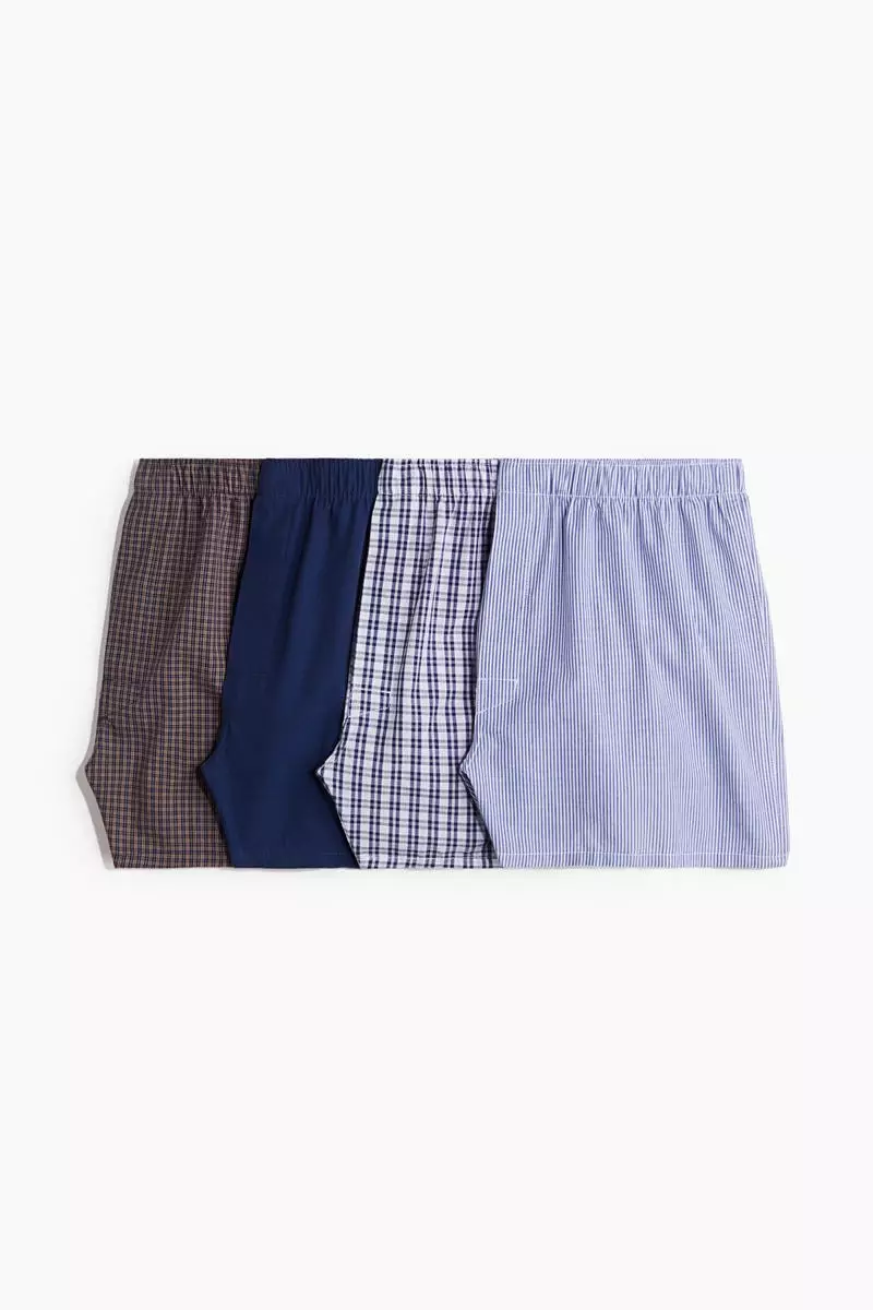 4-pack woven boxer shorts