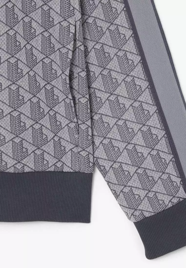 Paris Zip-Up Jacquard Track Jacket