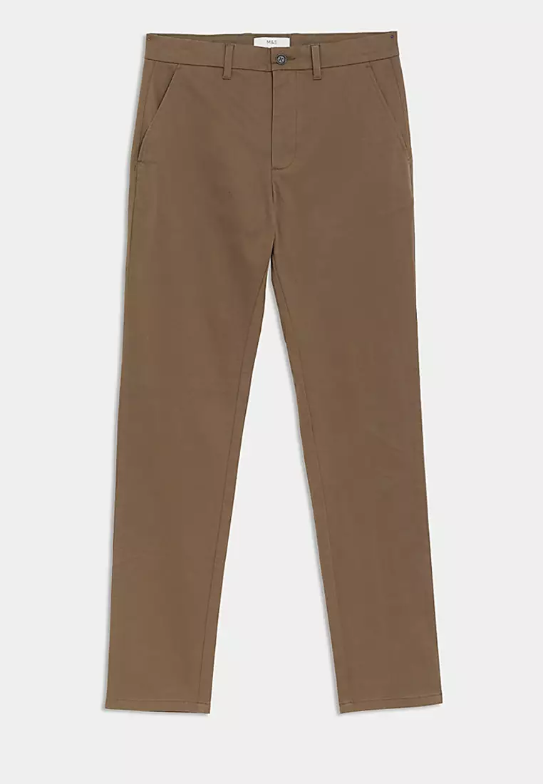 Slim Fit Stretch Chinos