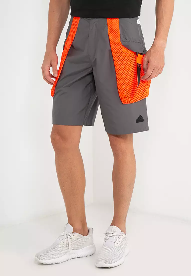 adidas mesh shorts with pockets