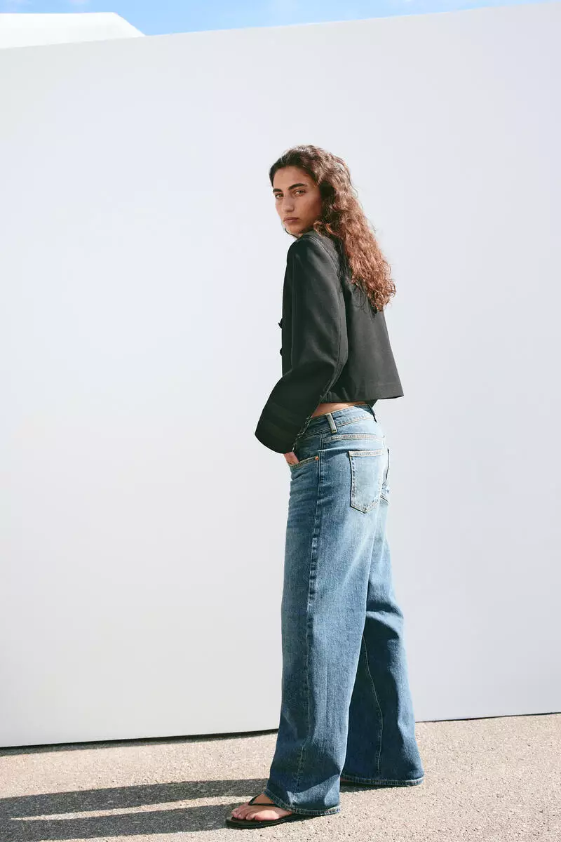 Wide High Waist Jeans