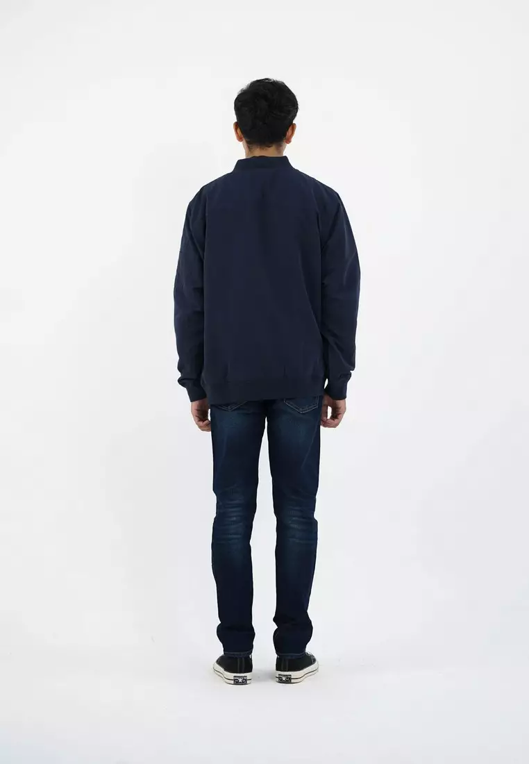 Greenlight Men's High Collar Jacket Regular Fit Parachute Cipher C101124