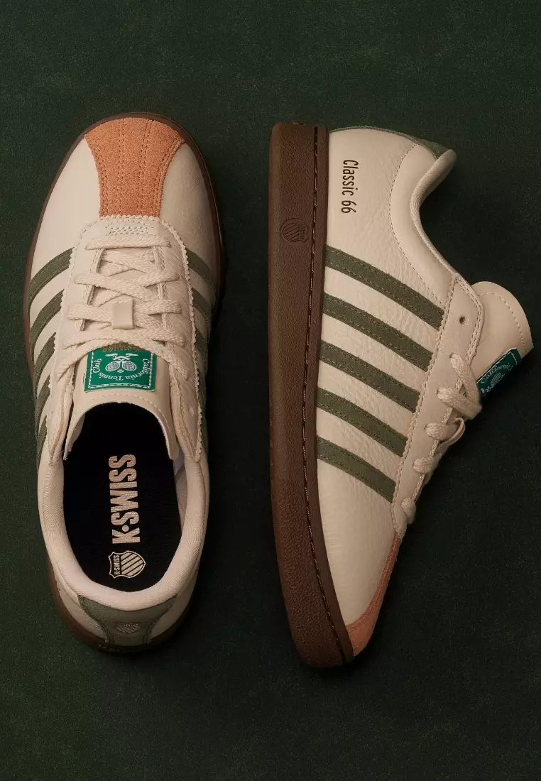 MEN'S NEW CLASSIC 66 LEATHER SNEAKERS