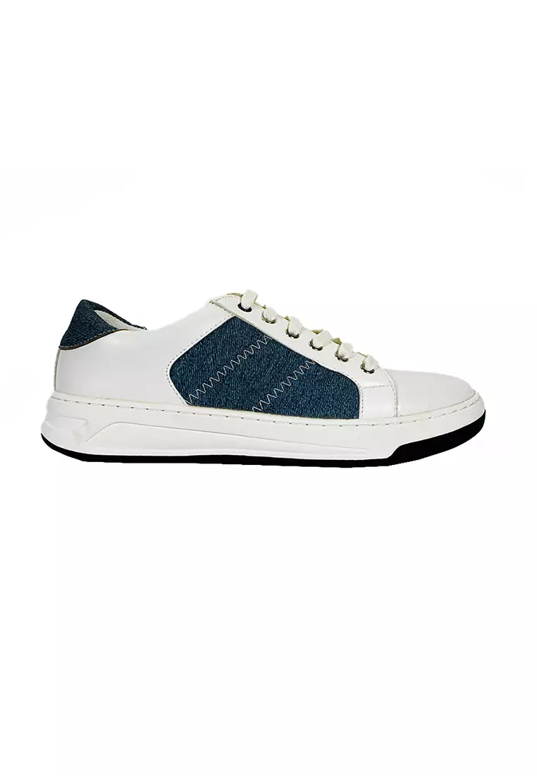Discount on Mario D' boro Runway  shoes - SKU: Men's Casual Sneakers Shoes MX 25432 White Blue C59