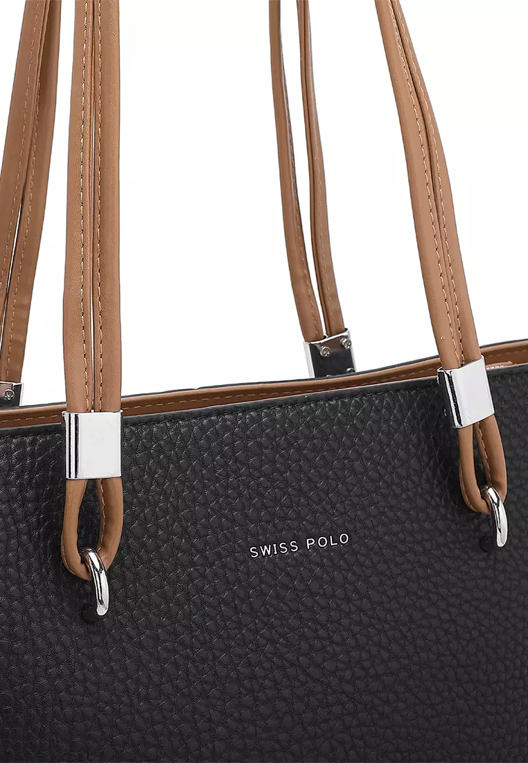 Women's Tote Bag / Shoulder Bag (側孭袋 / 單肩包) - 黑色