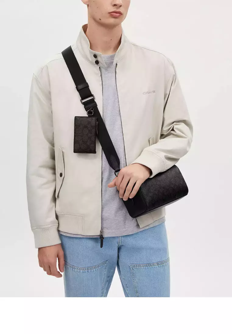 網上選購 Coach Axel Crossbody Bag In Signature Canvas 2025 系列 | ZALORA香港