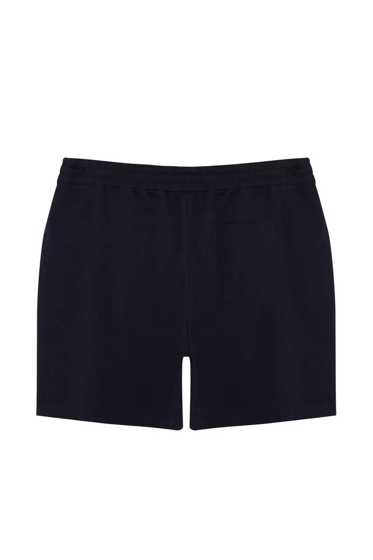 Plus Size Label Appliqued Shorts