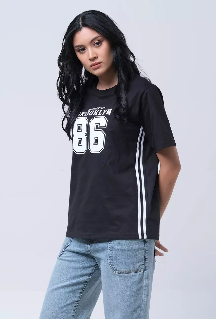 Kaos Wanita Callope Black