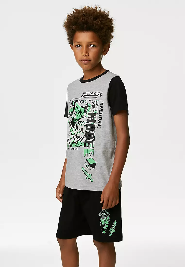 Marks and spencer minecraft pyjamas deals