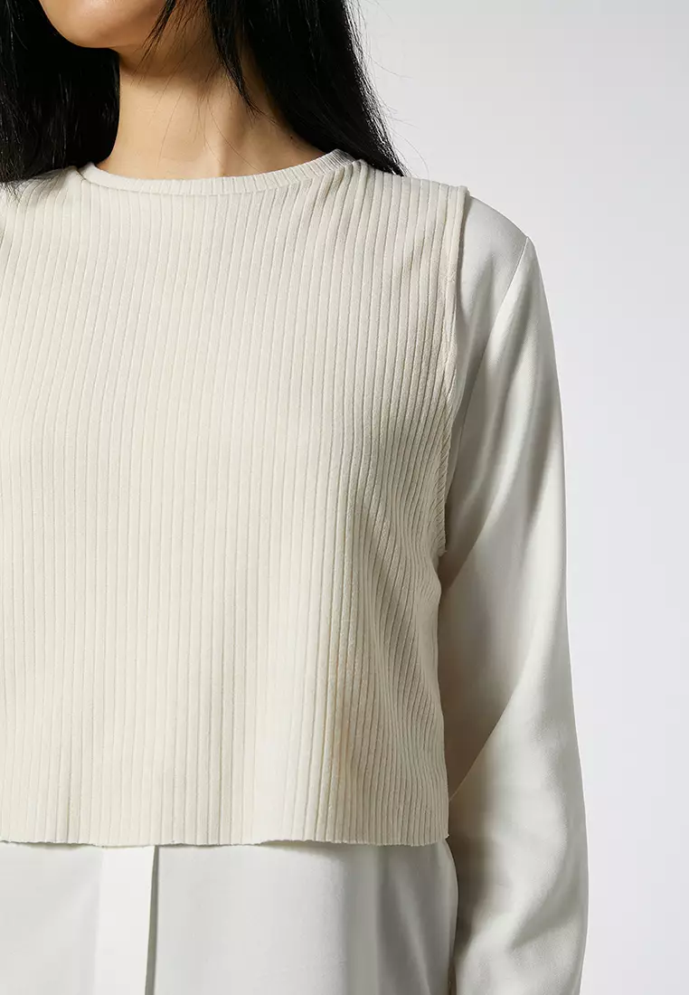 Two-Piece Look Shirt