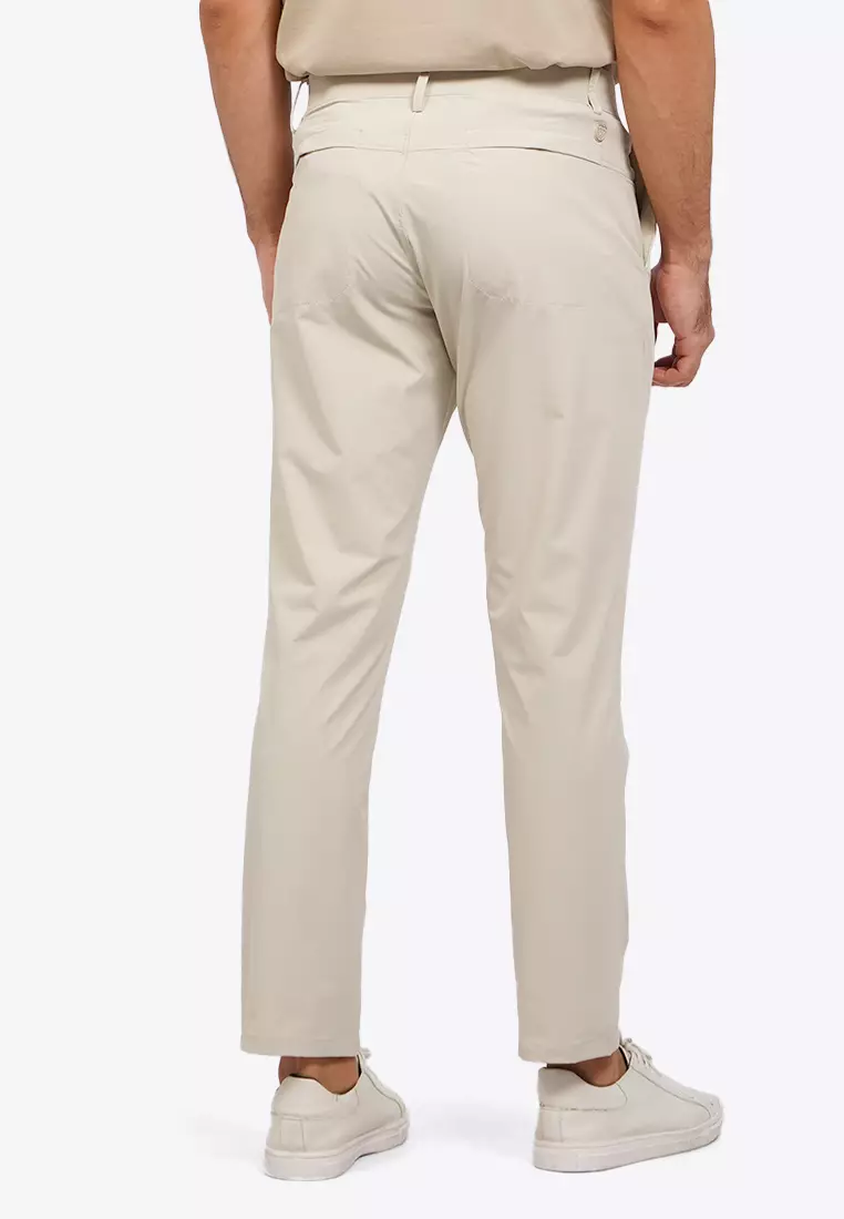 Tapered Pants with Utility Pocket
