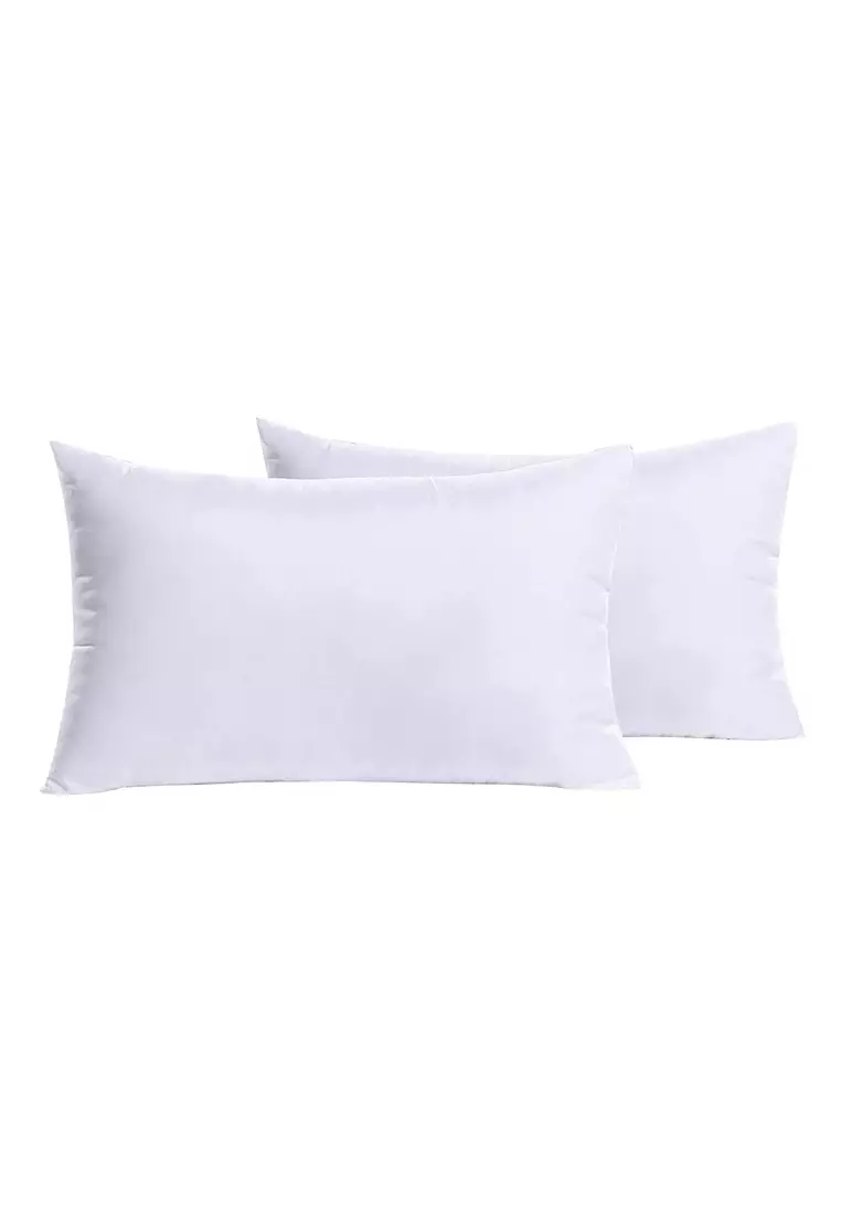 Buy FURNY MATTER White Polyester Pillow Insert 30 x 50cm (Set of 2