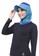 Attiqa Active green Short Runner- Tosca list Purple , Sport Hijab DE2CEAAC7DF410GS_3