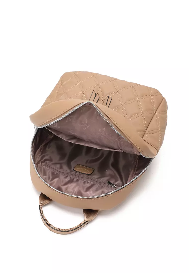 GYKACO MISHA Khaki - Tas Ransel Wanita - Fashion Backpack (IMPORT)