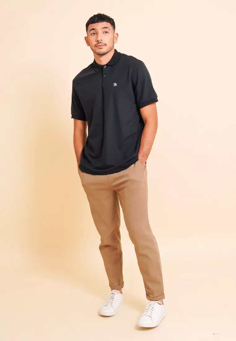 BLACK POLO SHIRT