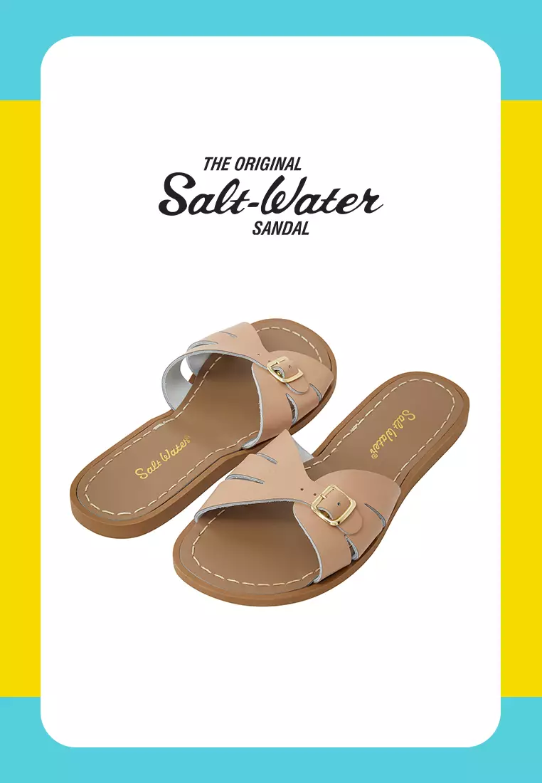 Discount on Salt-Water  shoes - SKU: Salt-Water Slide Latte 231