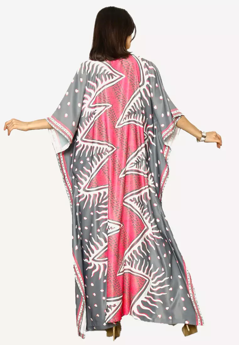 Kanzi Exclusive Short Sleeve Batik Grey