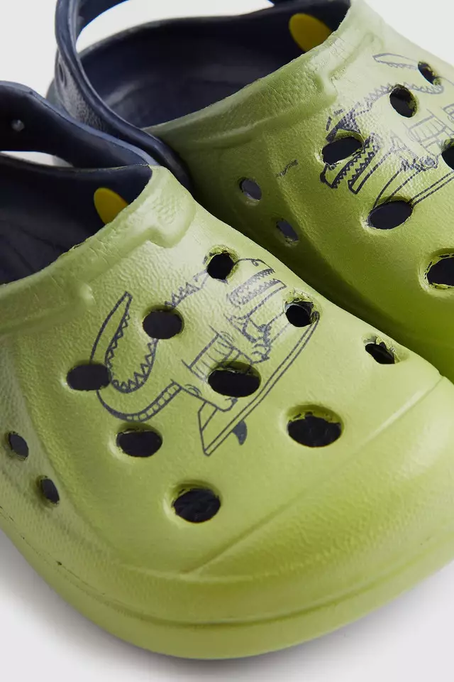 Mothercare Skater Croc Clog - Sepatu Sandal Anak Laki-laki (Biru)