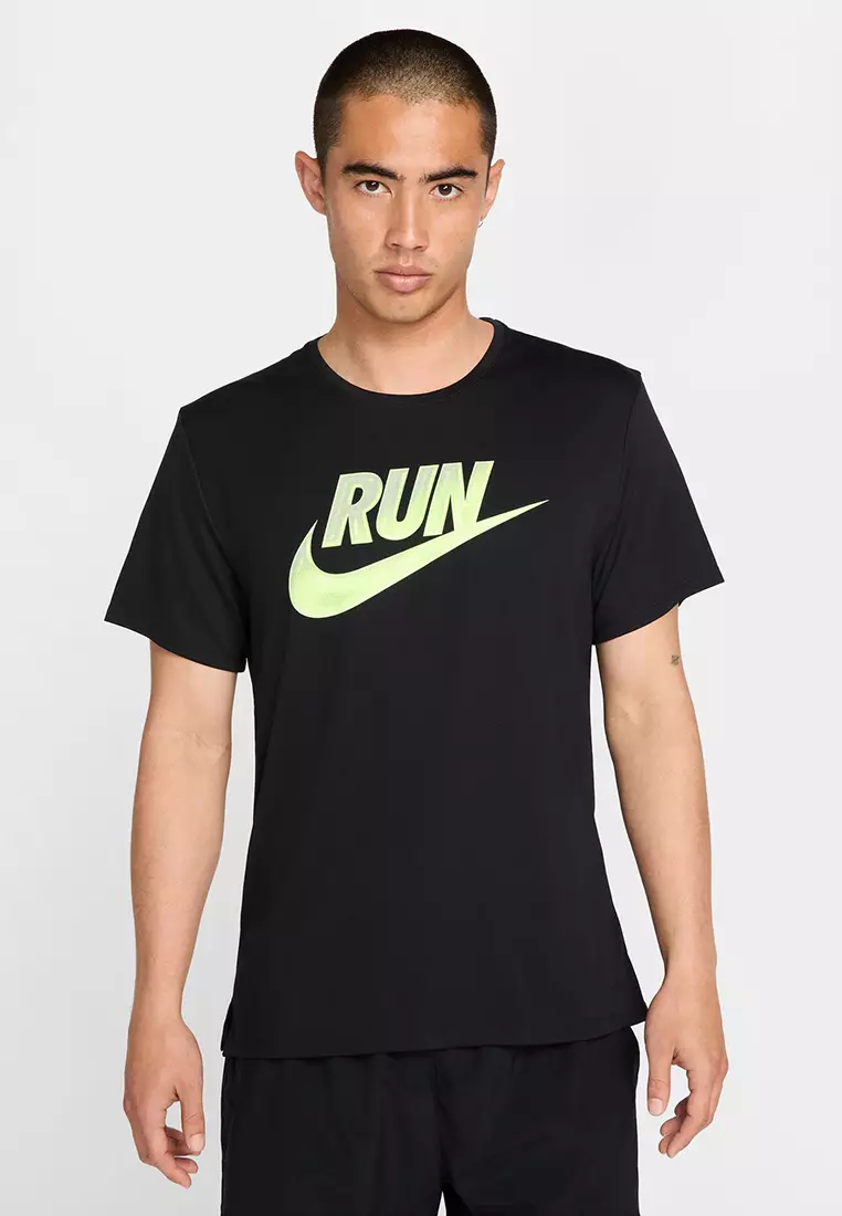 Jual Nike Miler Run Energy Men's Dri-FIT Short-Sleeves Running Top