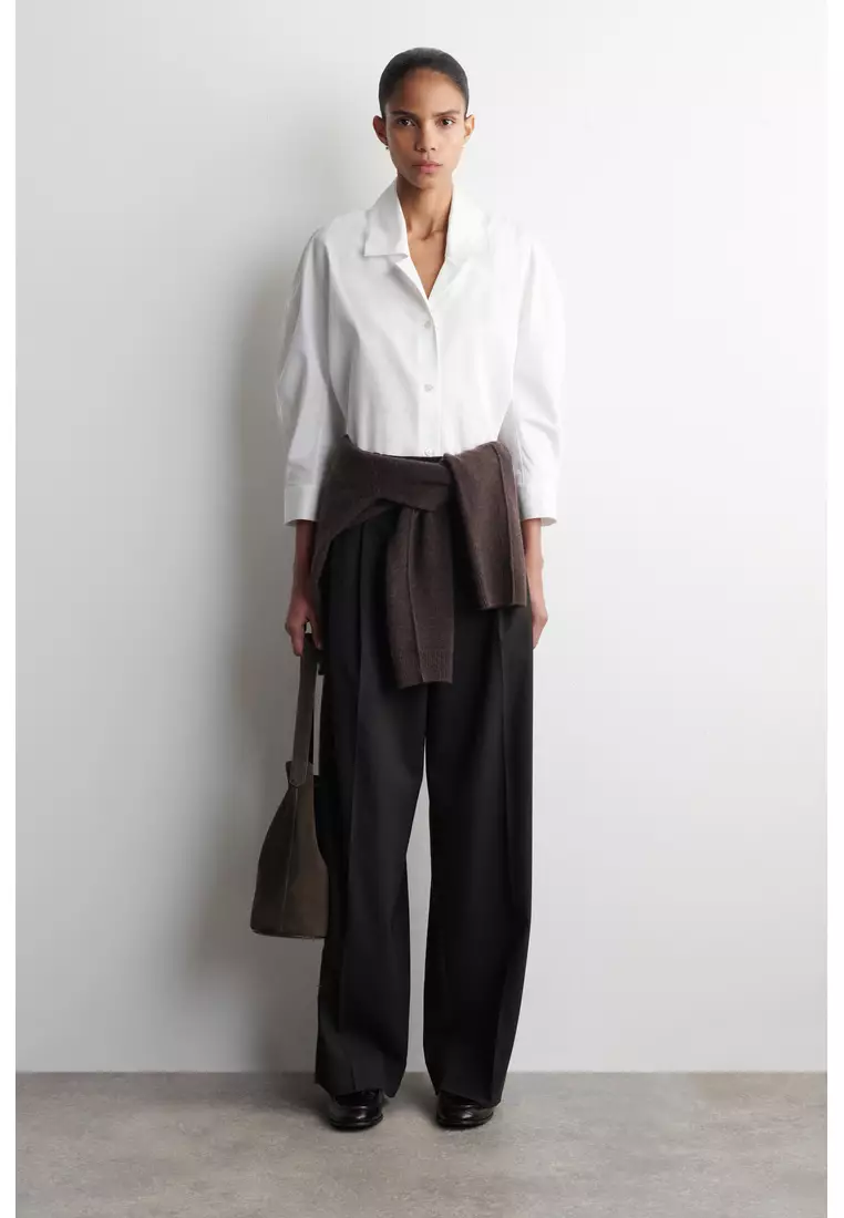 SCULPTURAL COTTON SHIRT