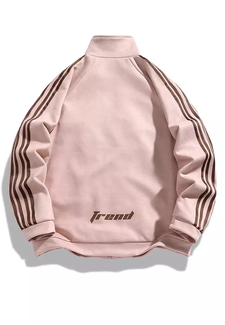 Sst track 2025 jacket vapour pink