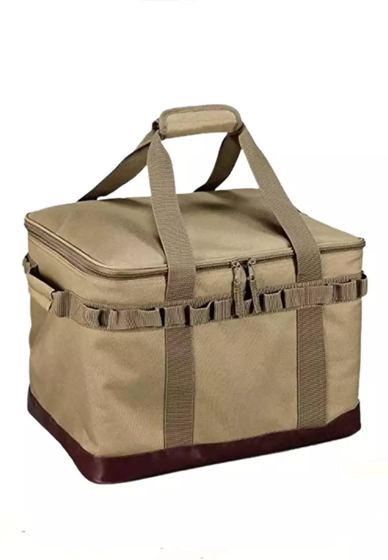 Stevie Tas Penyimpanan Unisex Storage Box Camping Outdoor Travel Waterproof Material Oxford ORIGINAL - Brown