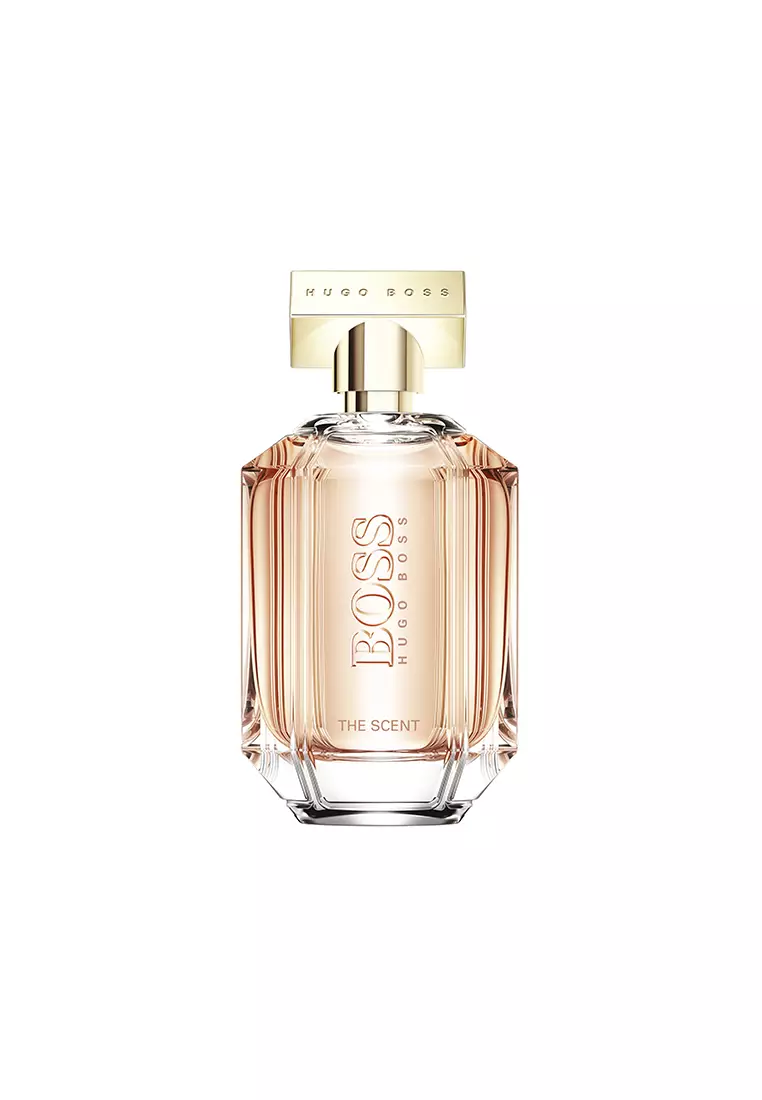 BOSS The Scent For Her Eau De Parfum 100ml - Honeyed Peach, Osmanthus Flower, Roasted Cocoa - Ambery Floral Perfume |Boss Fragrances by HUGO BOSS