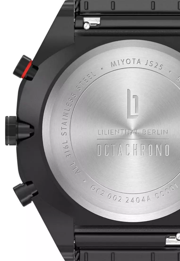 Octachrono Black Olive - Mesh Strap