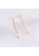 A-Excellence gold Line Drop Gold Plated Earrings 5105DAC9CE178CGS_5