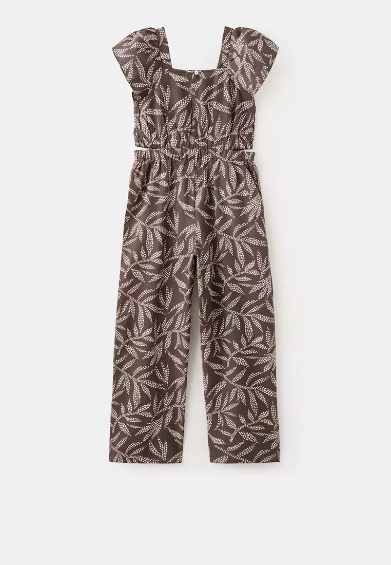 Long Printed Jumpsuit