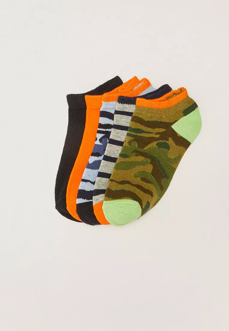 Buy LC WAIKIKI 5 Pack Boy s Trainer Socks 2024 Online ZALORA