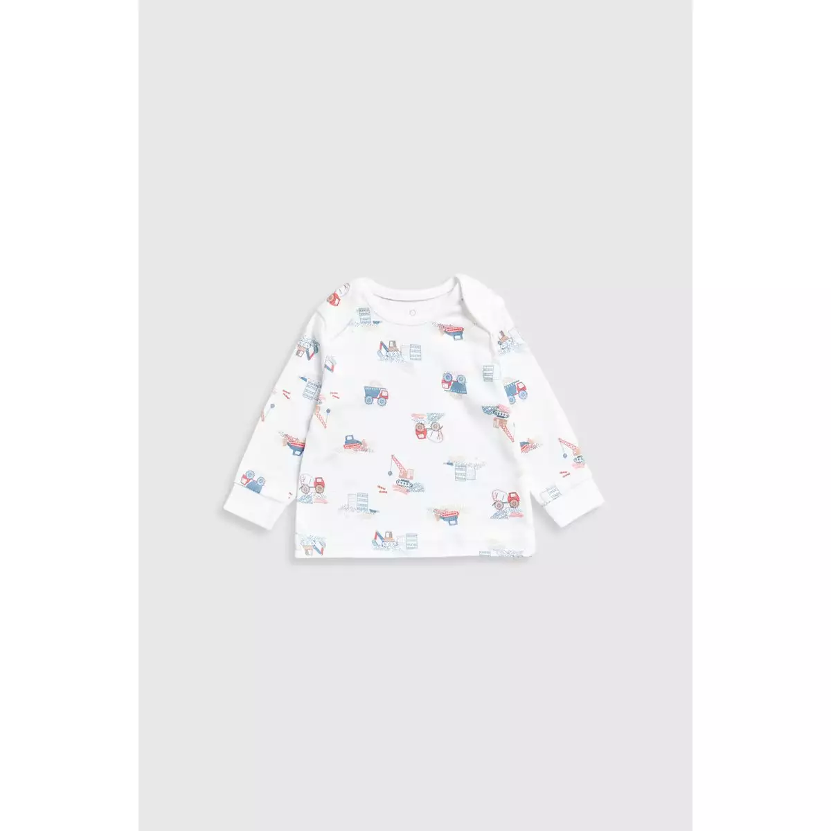 Mothercare Vehicles Baby Pyjamas - 2 Pack - Piyama Bayi Laki-laki (Biru)