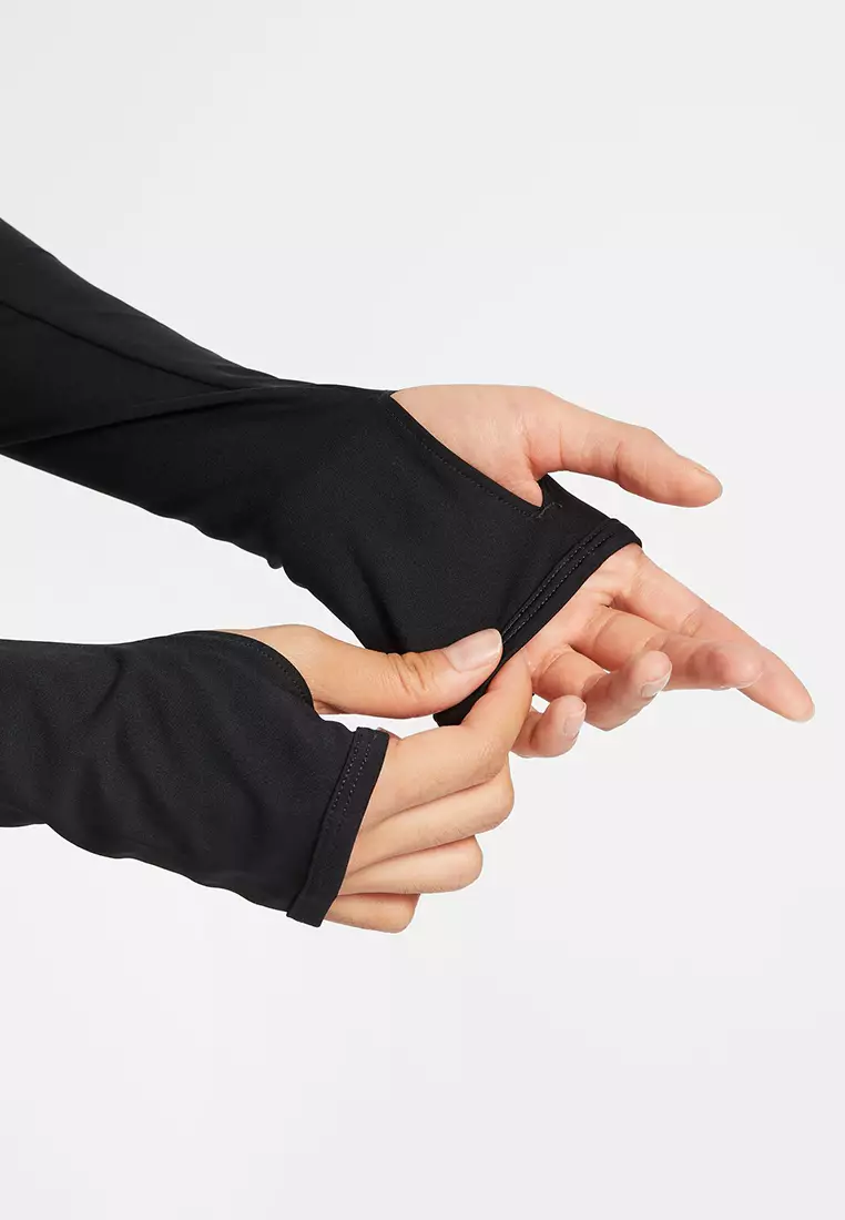 Nike Pro Women's Dri-FIT Cropped Long-Sleeve Top