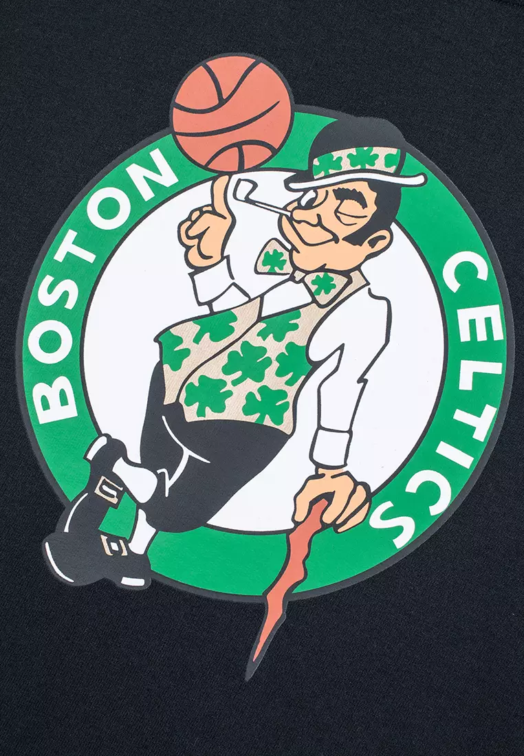 Basics Primary Logo Boston Celtics Mens Hoodie
