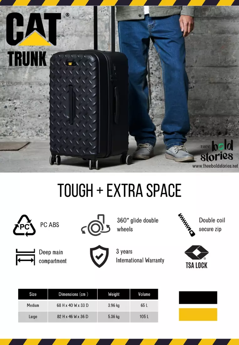Cat Cargo - Industrial Plate Trunk Luggage (Medium)