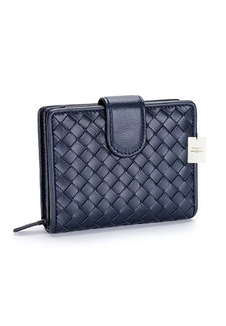 Weave Sheepskin Wallet JW YT-1259