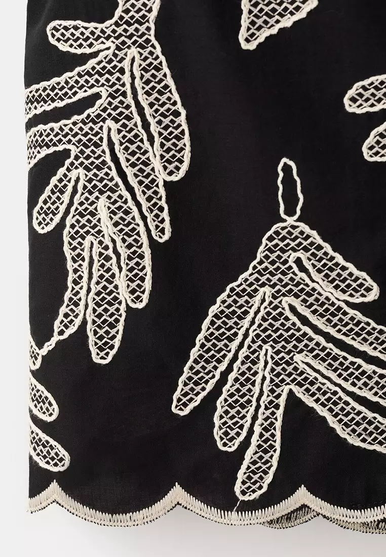 Embroidered Waistcoat With Bows